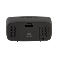 LED budík Karlsson KA5876BK, 12cm